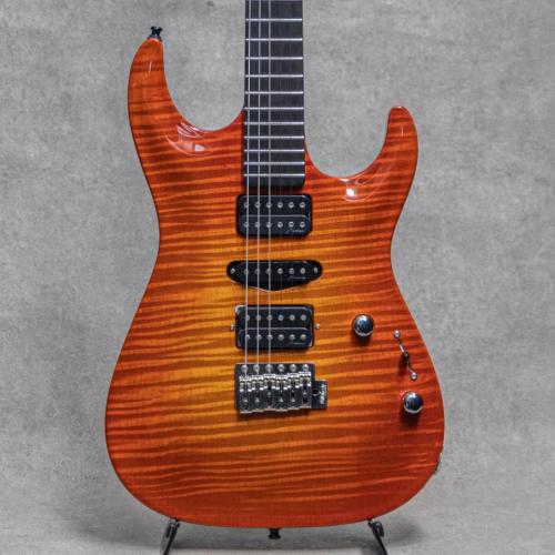 Marchione Guitars Set Neck Carve Top 1pcs Figured Maple Mahogany H/S/H / 2010's