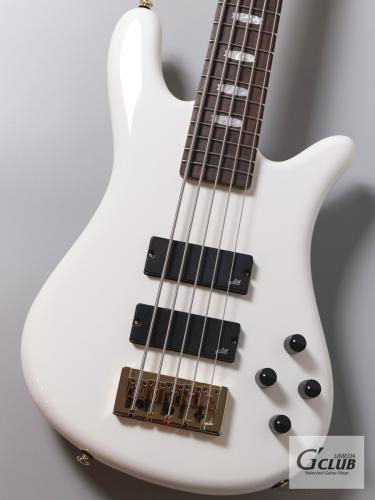 Spector NS Icon Bolt-On 5 / White Gloss【5弦】【軽量3.86kg】