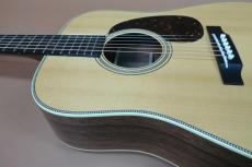 Headway HD-280 G/M Custom / Solid German Spruce Top・Solid Madagascar Rosewood Side and Back・Grover 102C・Ebony Fingerboard and Bridge・Herringbone and Ivoroid Trim・Under finish Tortoise Color Pick guard【With Or_13