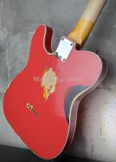 Fender Custom Shop  '60 Telecaster Custom - Handwound Pick-Ups / Fiesta Red Over 3-Tone Sunburst / Heavy Relic_7