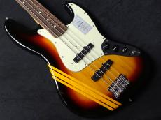 Fender Made in Japan Traditional 2025 Collection 60s Jazz Bass Competition 3-Color Sunburst / Aged Natural_3