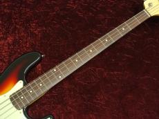 Fender Made in Japan Traditional 2025 Collection 60s Jazz Bass Competition 3-Color Sunburst / Aged Natural_4