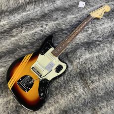 Fender Made in Japan Traditional 2025 Collection 60s Jaguar Competition 3-Color Sunburst / Aged Natural_4