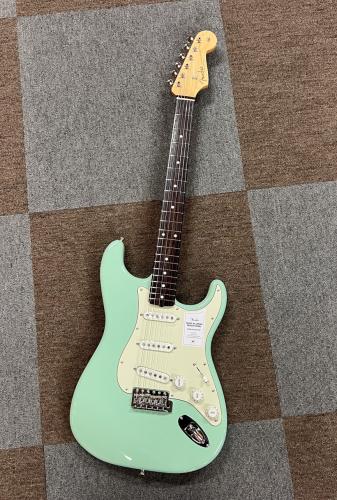 Fender Made in Japan Traditional 60s Stratocaster, Rosewood Fingerboard, Surf Green