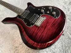 Astrum Guitars Aries HH Piezo -Magenta Burst-_4