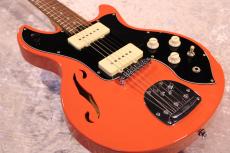 Sago 【欅・楢】【セミホロウ】Curious Flat Top -Fiesta Red- 【3.80㎏】_4