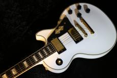 Epiphone 【超軽量!3.95kg】"Inspired by Gibson Custom" Les Paul Custom Alpine White【ギブソンピックアップ】_6