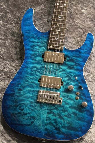 Red House 【特価】CTM Seeker S 2H 5A Quilt Top Ash/Rosewood Bora Bora Blue Burst【現地選定材】