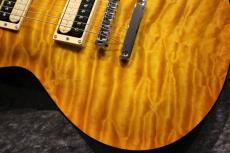 T's 【1本限定!】Arc-Singlecut 22 5A Grade Quilt Top / Aged Burst【激杢】【3.51kg/軽量】_4