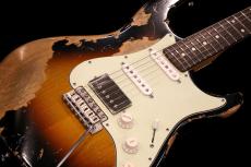 Sugi Kurosawa LTD Stargazer SSH Alder/Vintage Rosewood FB/3TS Heavy Aged【3.56】【お客様ご委託品】_2