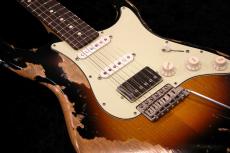 Sugi Kurosawa LTD Stargazer SSH Alder/Vintage Rosewood FB/3TS Heavy Aged【3.56】【お客様ご委託品】_3