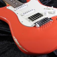 T's 【鬼フレイムメイプル】ST-22 Modern-Vintage ALD/MR -Fiesta Red- Midium Relic【3.60kg】_4