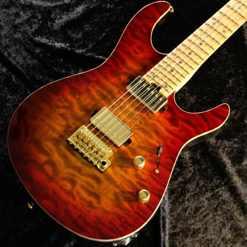 Sago 【バーズアイ】Custom Order Modern Style Ash/Birdseye Maple Neck Inferno Burst 【3.37kg/超軽量】