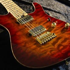 Sago 【バーズアイ】Custom Order Modern Style Ash/Birdseye Maple Neck Inferno Burst 【3.37kg/超軽量】_4