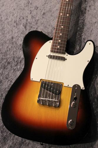J.W.Black Guitars JWB-T 1-Piece Alder/Rosewood 3Tone Sunburst Soft Aged #539【USA製】【軽量個体 3.14kg】【1Pボディー】