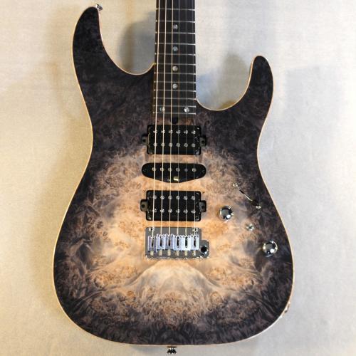 T's DST Pro-24 /5A Burl Maple / Ash 2P/ Natural to Black Burst-【3.30㎏】