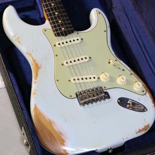 Fender Custom Shop 【Limited Edition】1962 Stratocaster Heavy Relic Aged Sonic Blue #CZ586191【3.64kg】
