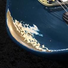 Fender Custom Shop 1965 Jaguar Heavy Relic Faded Ocean Turquoise Metallic #R141399【3.99kg】_5