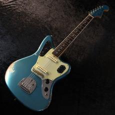 Fender Custom Shop 1965 Jaguar Heavy Relic Faded Ocean Turquoise Metallic #R141399【3.99kg】_8