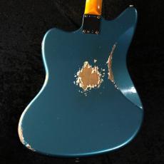 Fender Custom Shop 1965 Jaguar Heavy Relic Faded Ocean Turquoise Metallic #R141399【3.99kg】_9