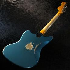 Fender Custom Shop 1965 Jaguar Heavy Relic Faded Ocean Turquoise Metallic #R141399【3.99kg】_11