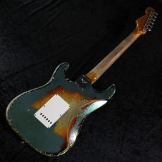 Fender Custom Shop 1965 Stratocaster S.H.Relic S.Faded Sherwood Metallic on 3-Color Sunburst #CZ585798【3.65kg】_11