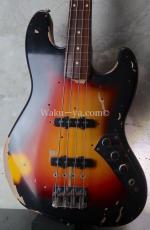 Fender Custom Shop Jaco Pastorius Tribute Fretless Jazz Bass / Relic _3
