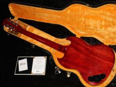 Gibson Custom Shop Murphy Lab 1963 SG Junior Lightning Bar Ultra Light Aged PSL : Cherry_2