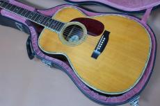 Rarewood M000-45T / Solid Spruce Top・Solid Rosewood Side and Back・Alternative Torch Inlay・000-45 Style Abalone Trim and Rosette・ Style 45 Snow flakes Inlay・Ebony Fingerboard and Bridge・Long Saddle_2