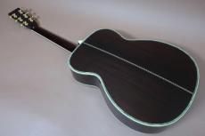Rarewood M000-45T / Solid Spruce Top・Solid Rosewood Side and Back・Alternative Torch Inlay・000-45 Style Abalone Trim and Rosette・ Style 45 Snow flakes Inlay・Ebony Fingerboard and Bridge・Long Saddle_6