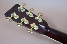 Rarewood M000-45T / Solid Spruce Top・Solid Rosewood Side and Back・Alternative Torch Inlay・000-45 Style Abalone Trim and Rosette・ Style 45 Snow flakes Inlay・Ebony Fingerboard and Bridge・Long Saddle_10