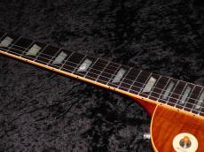 Gibson Custom Shop Murphy Lab 1959 Les Paul Standard Reissue R-Top Light Aged Dealer Select : Dark Iced Tea Burst_5