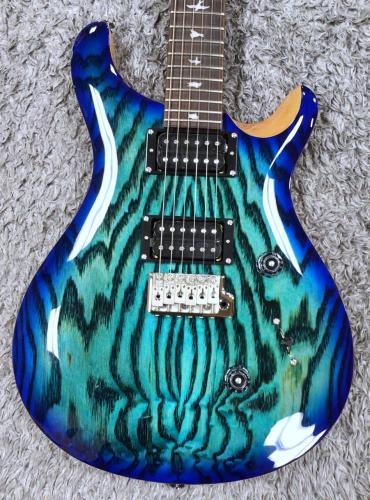 Paul Reed Smith [PRS] SE Custom 24 Burled Ash Limited Edition Lake Blue 【限定モデル】