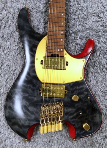 Ibanez MGFM10-OBL (Obsidian Black Low Gloss) Manuel Gardner Fernandes Signature Model