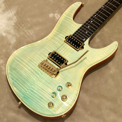 Valenti Guitars Nebula Carved, Ice Blue