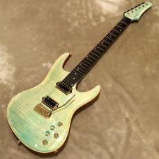 Valenti Guitars Nebula Carved, Ice Blue_2