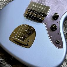 Fender Made in Japan Hybrid II 2026 Collection Jazzmaster Satin Metallic Matte Aero Blue_3