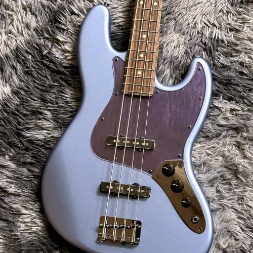 Fender Made in Japan Hybrid II 2026 Collection Jazz Bass Satin Metallic Matte Aero Blue