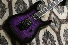 Jackson JS32Q DKA Dinky Arch Top Transparent Purple Burst 2024_2