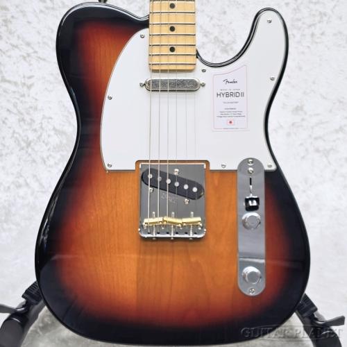 Fender Made In Japan Hybrid II Telecaster -3 Color Sunburst/Maple-【JD26010206】【3.36kg】