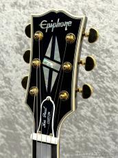 Epiphone Inspired by Gibson Custom Les Paul Custom -Ebony-【25071521854】【4.13kg】【USA P.U搭載】_4