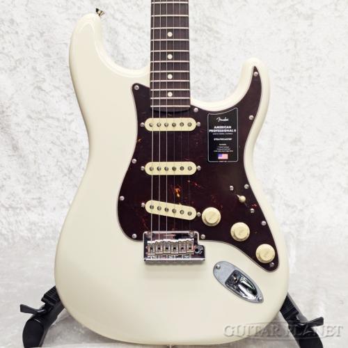 Fender American Professional II Stratocaster -Olympic White/Rosewood-【US26029438】【3.45kg】