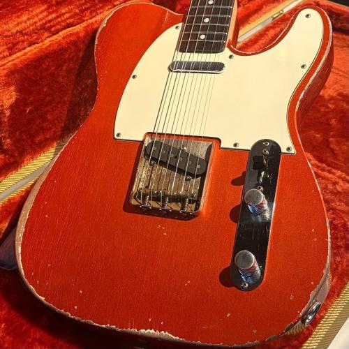 Addictone Custom Guitars Custom Hollow TL BZF -Candy Apple Red- 2015USED!!【ハカランダ指板&バーズアイネック!】