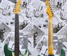 Fender Custom Shop ~LIMITED EDITION~ 1963 Stratocaster Journeyman Relic -Aged Sherwood Green Metallic-_6
