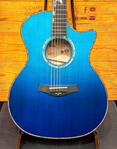 Taylor 【1本限定カスタム】Custom GA AA Flame Maple / Lutz Spruce Caribbean Fade【48回払い無金利】