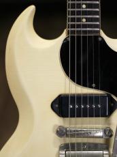 Gibson 1963 SG Junior Polaris White Tremotone Vibrola_6