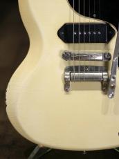 Gibson 1963 SG Junior Polaris White Tremotone Vibrola_8