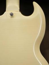 Gibson 1963 SG Junior Polaris White Tremotone Vibrola_16