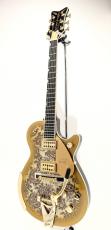 Gretsch G6134TG Limited Edition Paisley Penguin / Gold Paisley_2