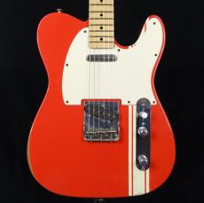 John Cruz Custom Guitars Crossville TL Model Premier Fifty Matador Red with India Ivory Strip